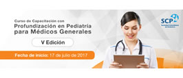 SCP -  V Curso de Capacitación con Profundización en Pediatría para Médicos Generales
