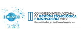 III Congreso Internacional de Gestión Tecnológica e Innovación - 2012