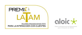 Premio LATAM a las Mejores Organizaciones para la Interacción con Clientes 2021
